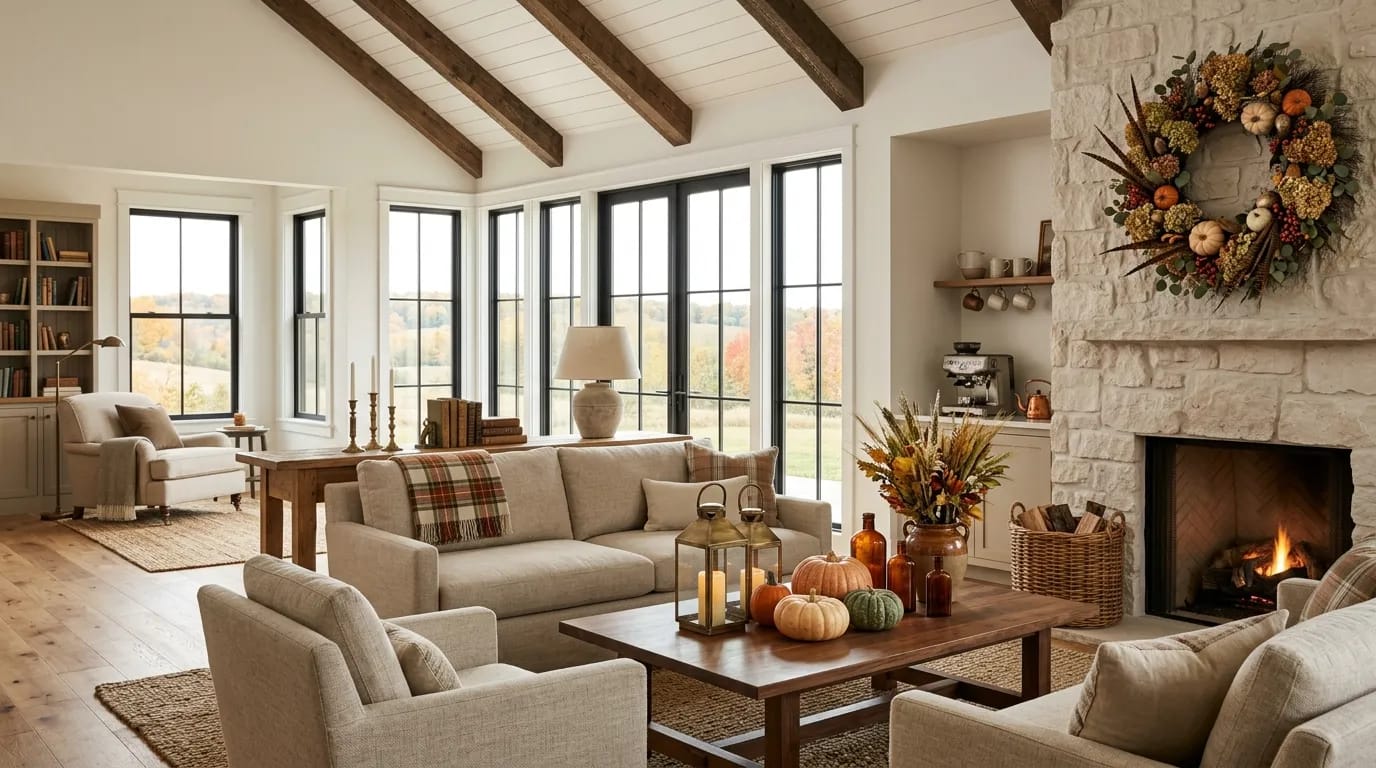 Farmhouse Fall Living Room