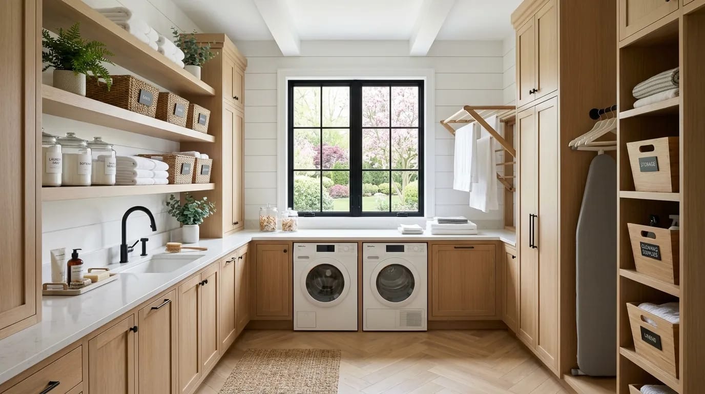 Laundry Room Organization