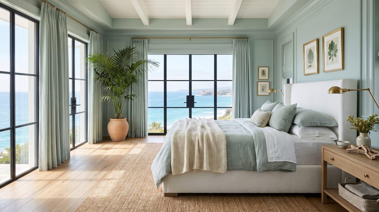 Seafoam Green Bedroom