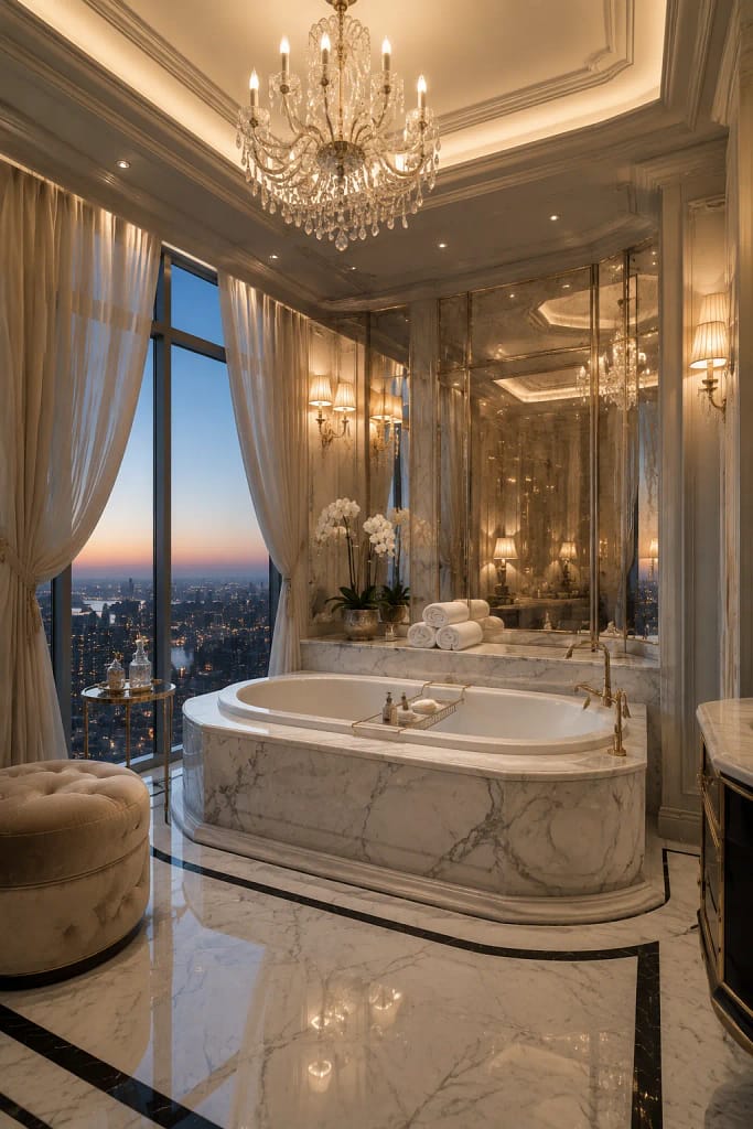 22 Corner Bathtub Ideas to Create Spa Style at Home 20 Luxury Hotel Styling