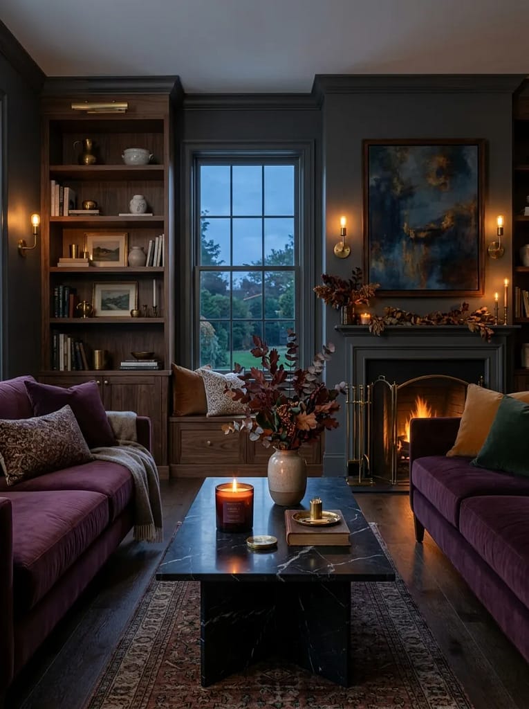 21 Fall Scented Candles to Make Home Feel Cozy 12 Autumn Plum Candle