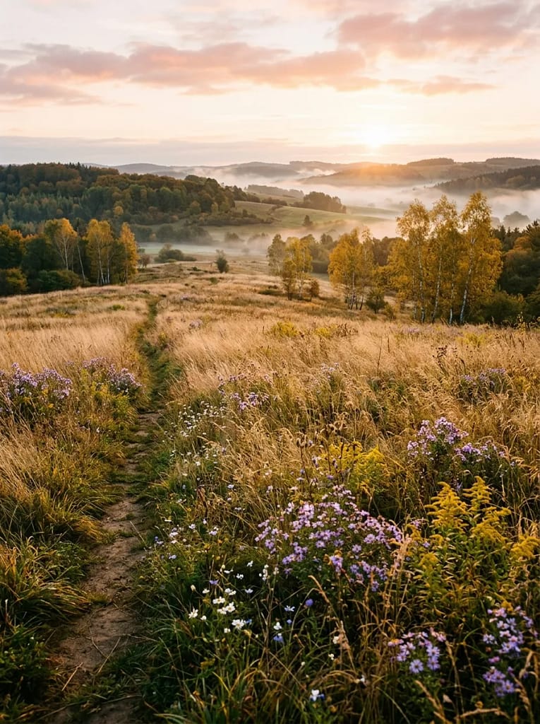 22 Autumn Garden Ideas for Dreamy Seasonal Beauty 20 Autumn Wildflower Meadow