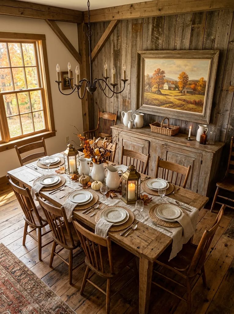 23 Fall Wall Art Ideas for Beautiful Seasonal Style 15 Barn Wall Art
