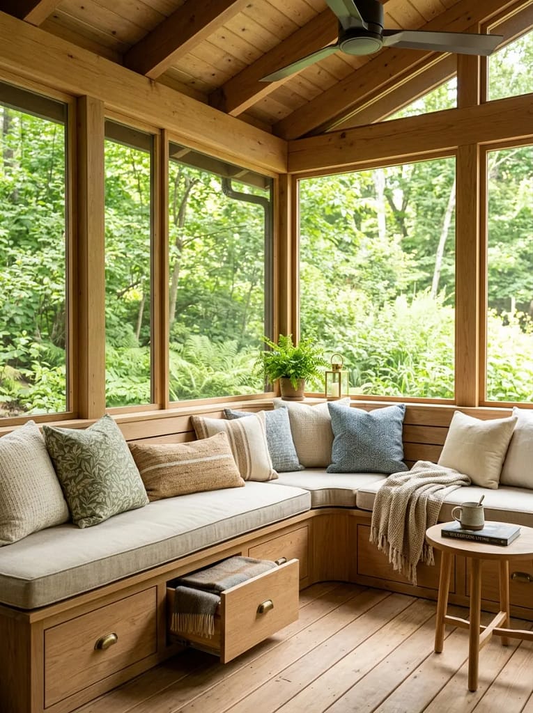 21 Tiny Patio Ideas That Maximize Small Outdoor Spaces 4 Built-In Bench Seating