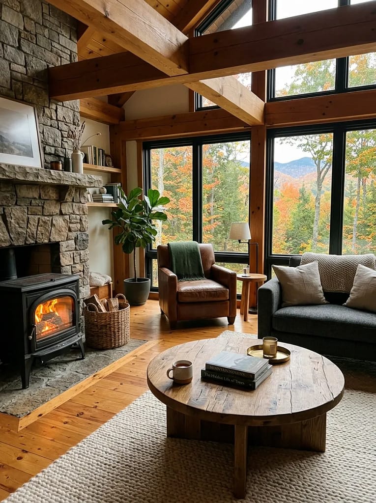 20 Small Living Room Makeover Ideas That Transform 9 Choose a Round Coffee Table