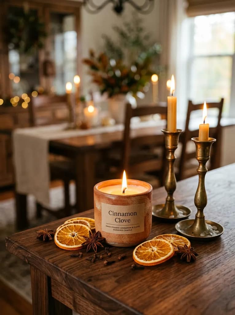 21 Fall Scented Candles to Make Home Feel Cozy 4 Cinnamon Clove Candle