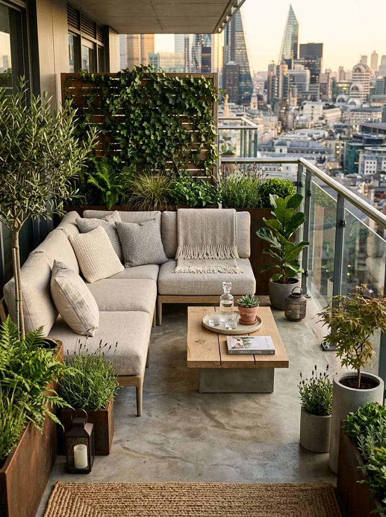 21 Tiny Patio Ideas That Maximize Small Outdoor Spaces 5 Compact Outdoor Sectional
