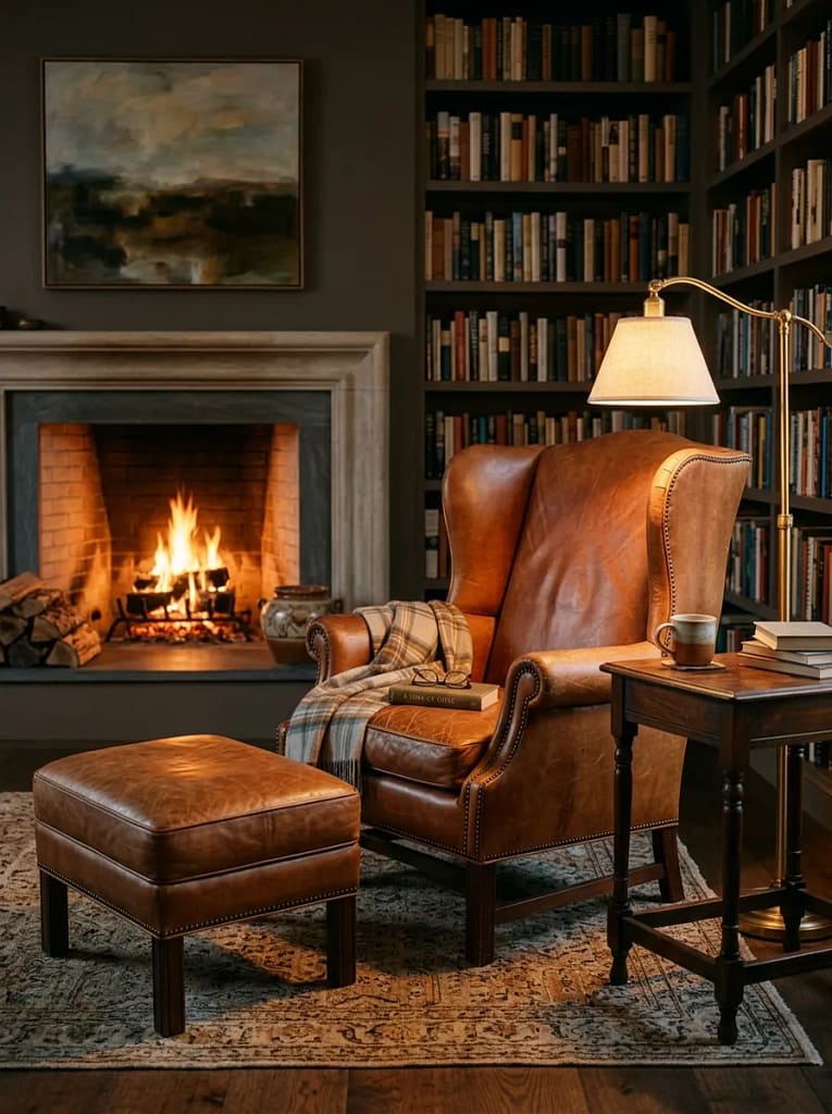 22 Rest Corner Ideas for Peaceful Cozy Home Retreats 23 Cozy Armchair Rest Corner Ideas