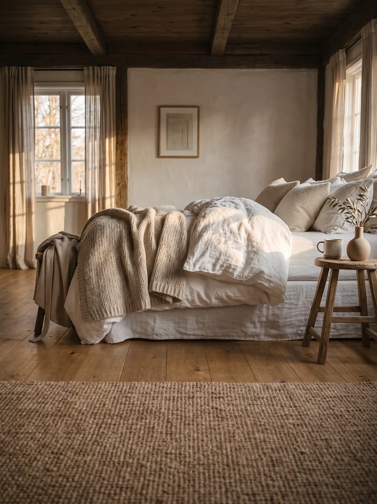 22 Bedroom Ideas for Cozy Stylish Dream Spaces 2 Cozy Layered Bedding Bedroom