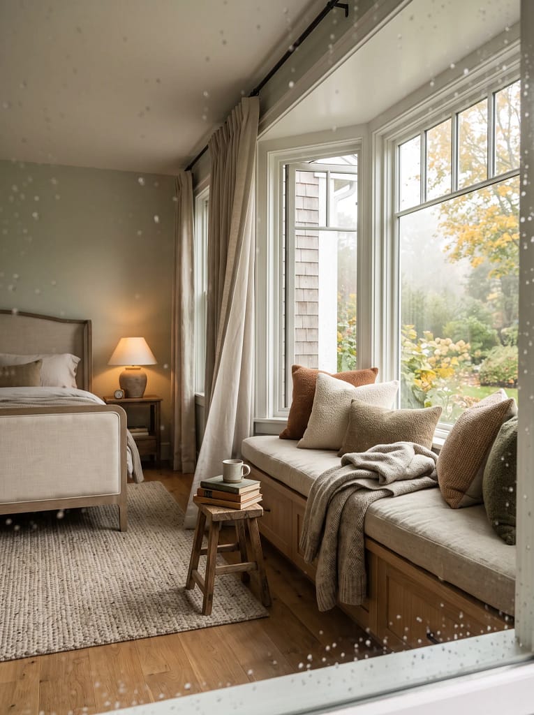 22 Bedroom Ideas for Cozy Stylish Dream Spaces 18 Cozy Window Seat Bedroom