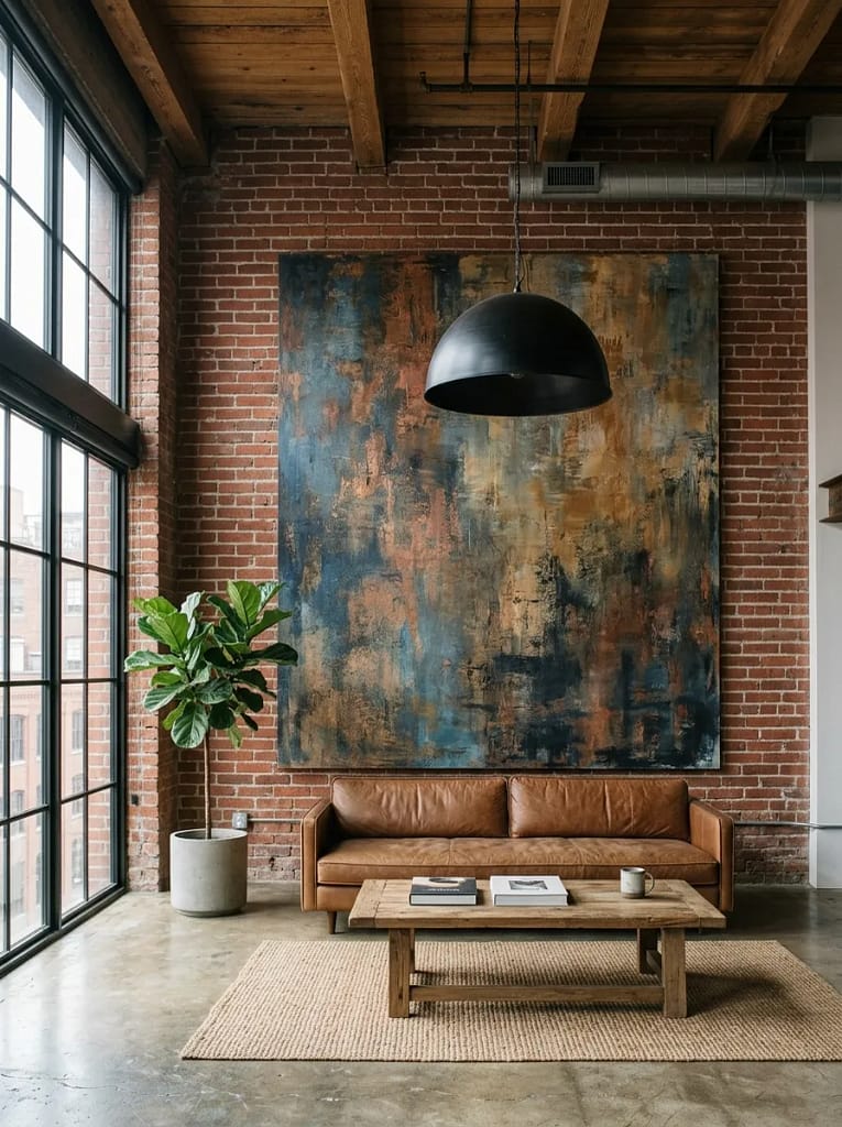 20 Small Living Room Makeover Ideas That Transform 20 Decorate with Large-Scale Wall Art