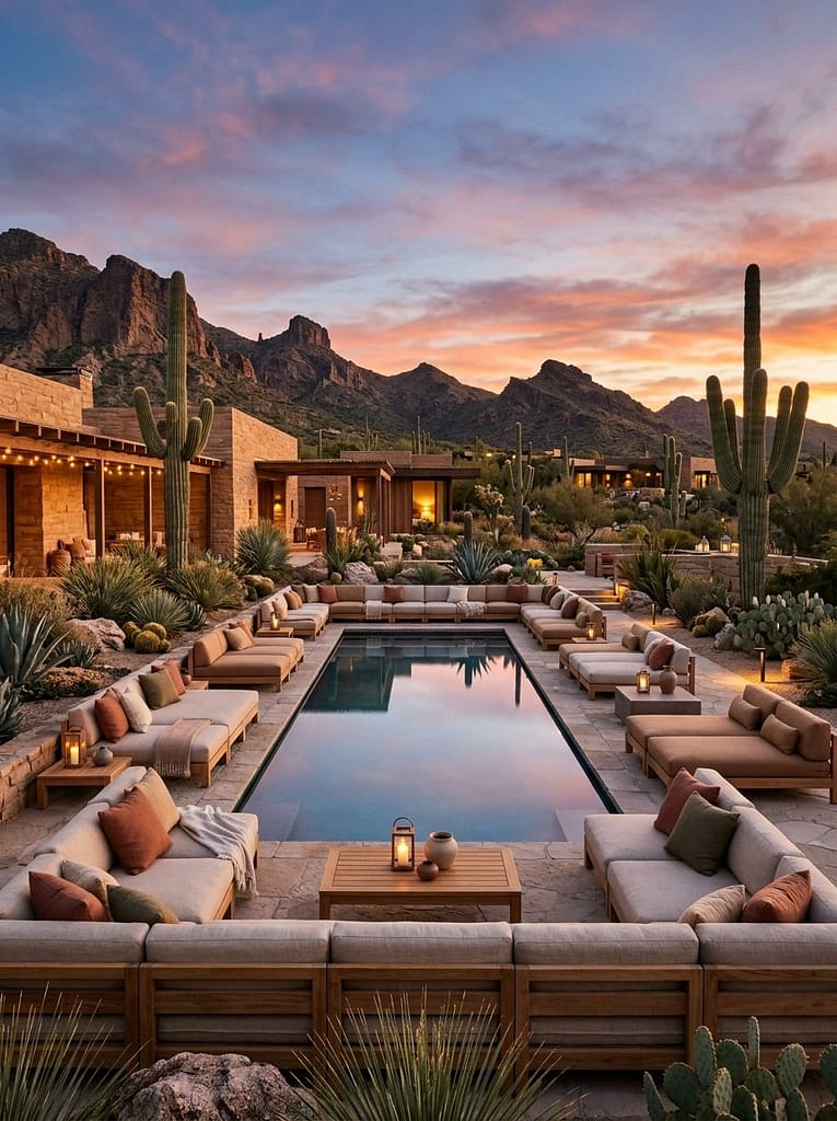 24 Outdoor Modular Seating Ideas for Flexible Comfort 24 Deep Seating Lounge