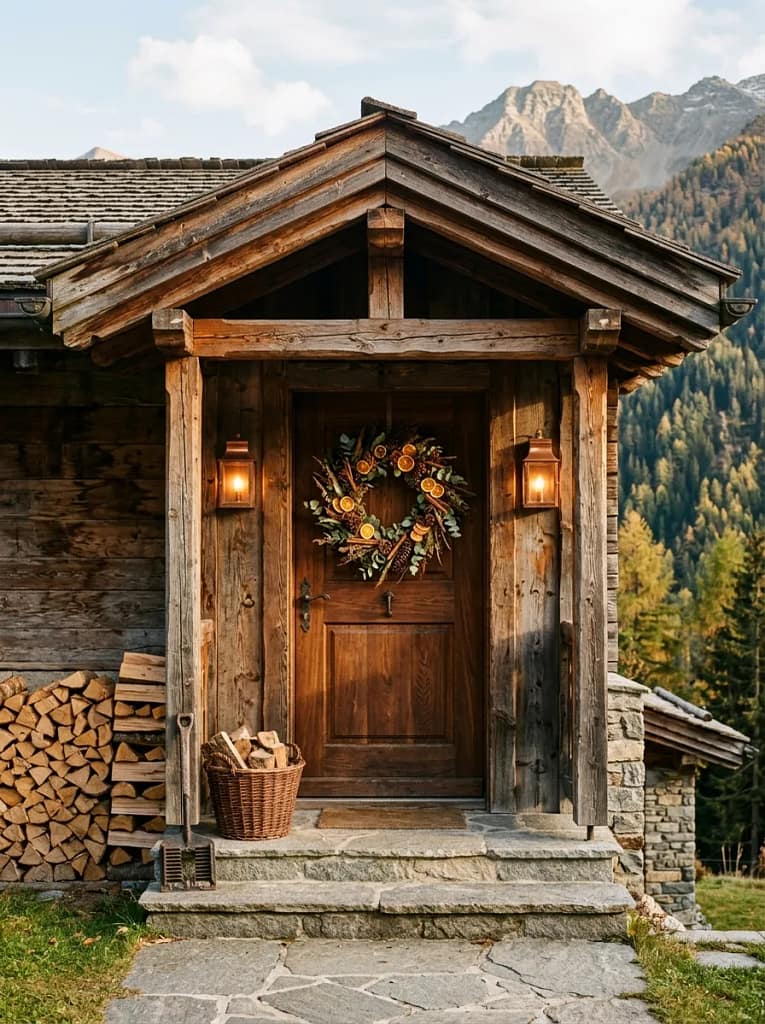 23 Fall Front Door Wreath Ideas for Instant Charm 13 Dried Orange Slice Wreath