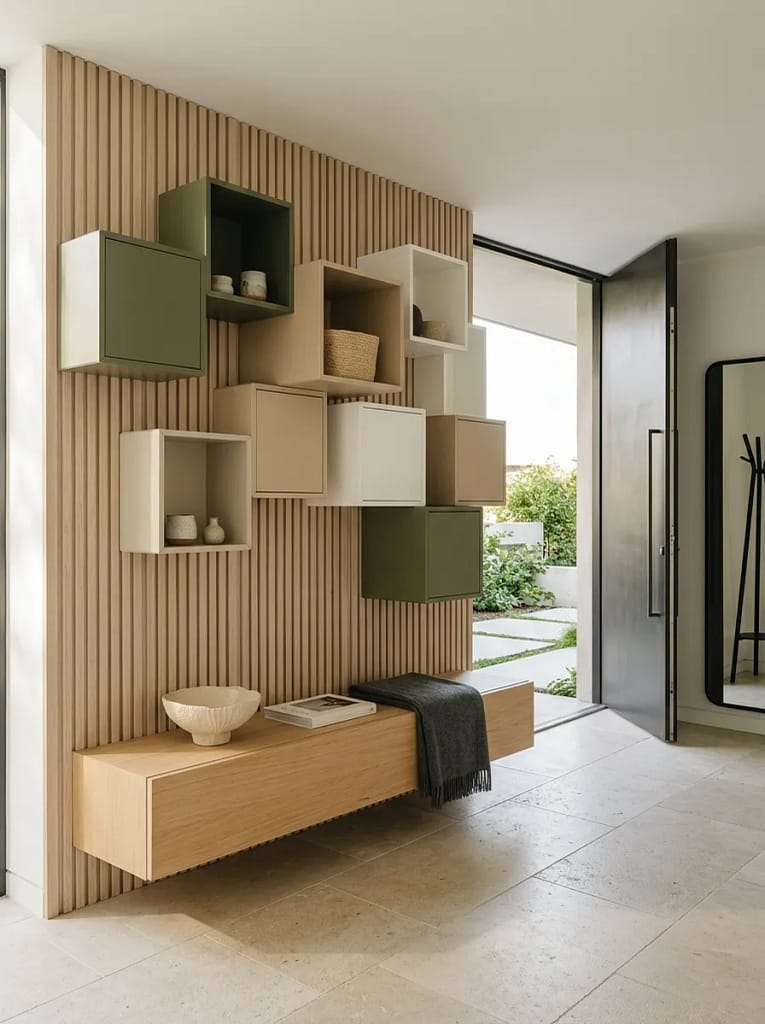 22 IKEA Mudroom Ideas for Smart Entryway Storage 14 EKET Floating Entryway Storage