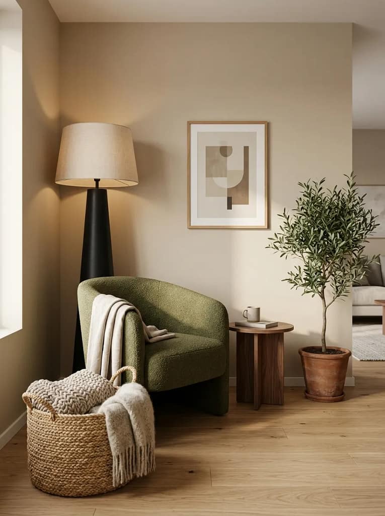 22 Rest Corner Ideas for Peaceful Cozy Home Retreats 3 Empty Living Room Corner