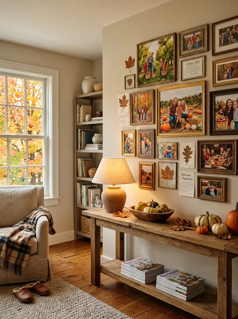 23 Fall Wall Art Ideas for Beautiful Seasonal Style 7 Fall Photo Collage