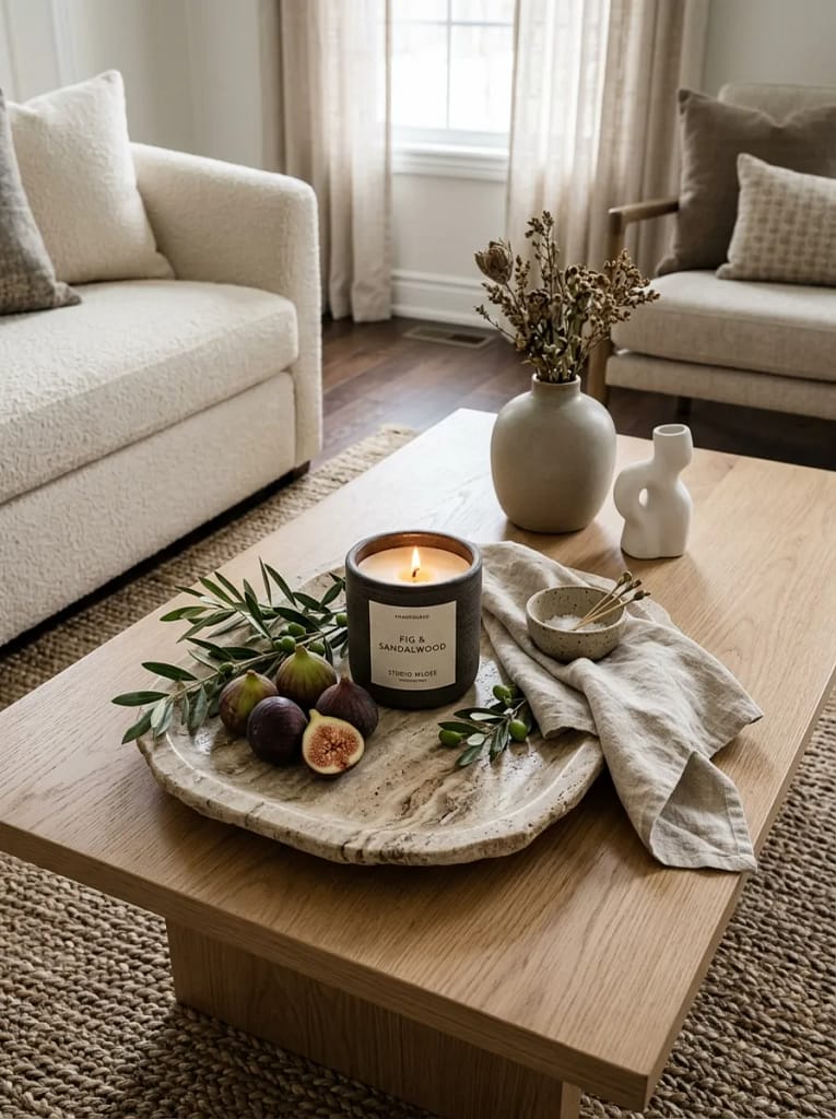 21 Fall Scented Candles to Make Home Feel Cozy 11 Fig Sandalwood Candle
