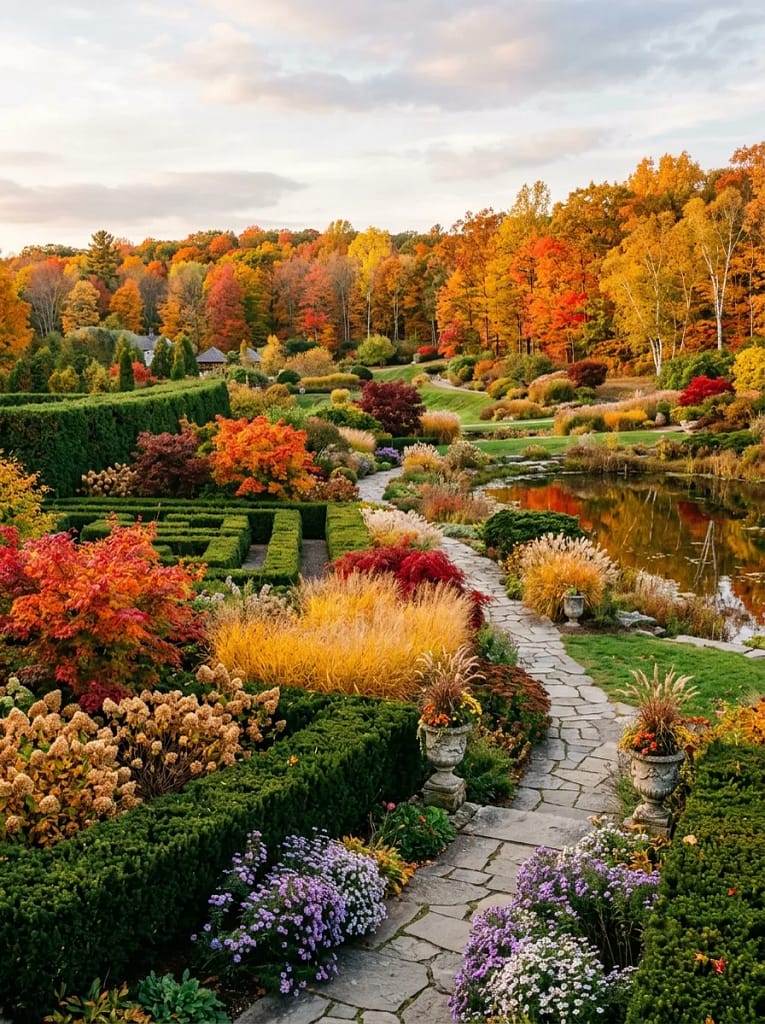 22 Autumn Garden Ideas for Dreamy Seasonal Beauty 23 Four-Season Layered Garden