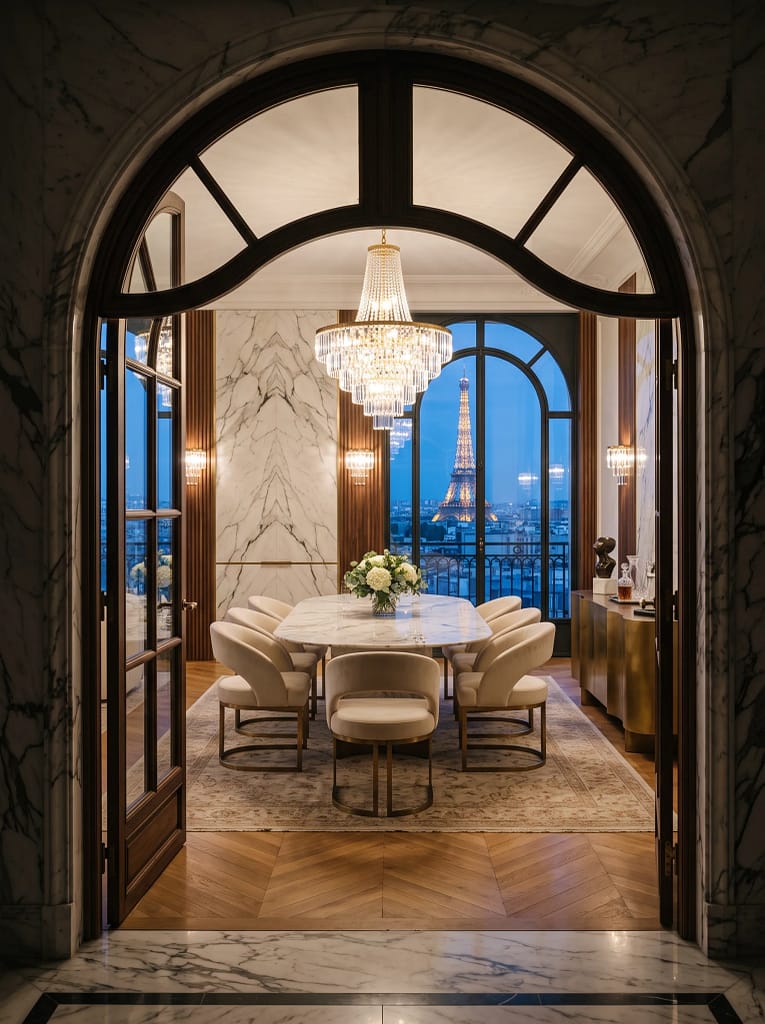 22 Dining Room Decor Ideas for Beautiful Stylish Spaces 8 Glam Luxury Dining Room