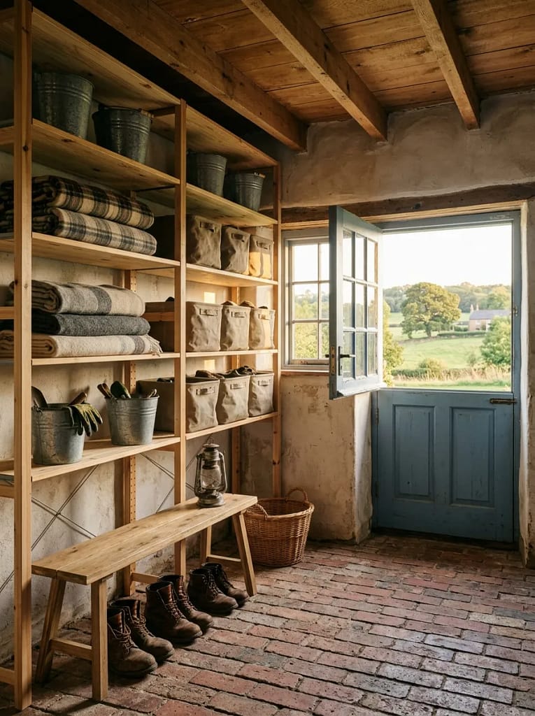 22 IKEA Mudroom Ideas for Smart Entryway Storage 11 IVAR Rustic IKEA Mudroom