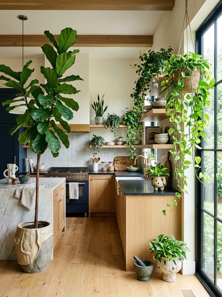25 Kitchen Decor Ideas That Instantly Upgrade Any Space 26 Indoor Plant Styling