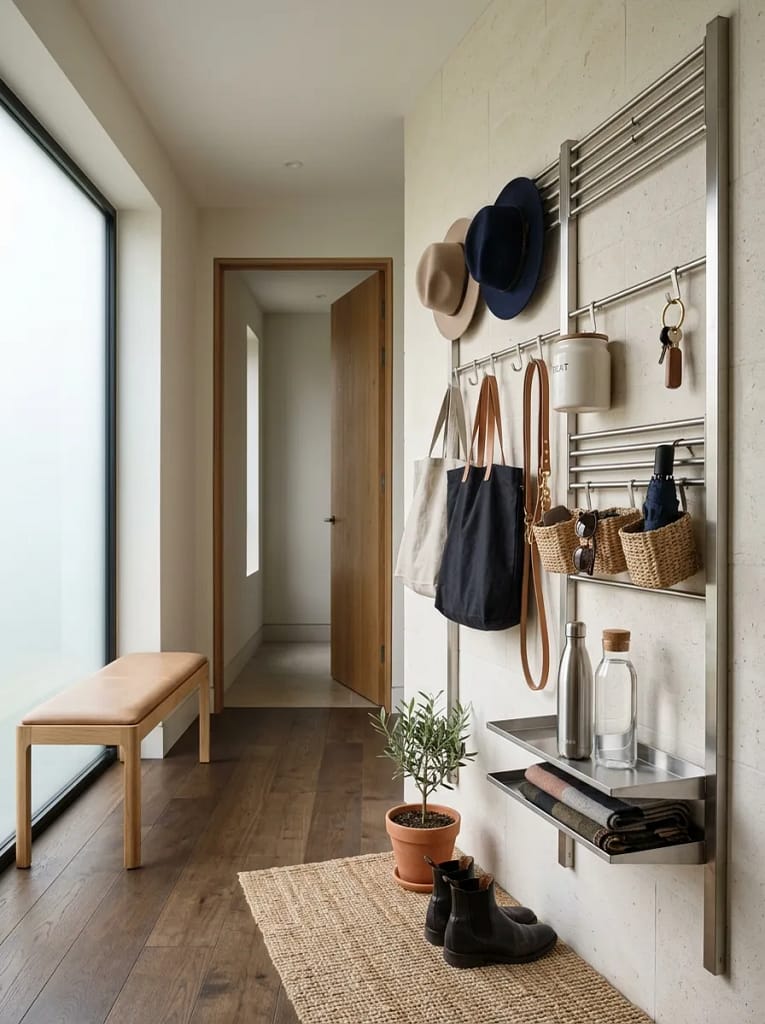 22 IKEA Mudroom Ideas for Smart Entryway Storage 19 KUNGSFORS Everyday Grab-and-Go Wall