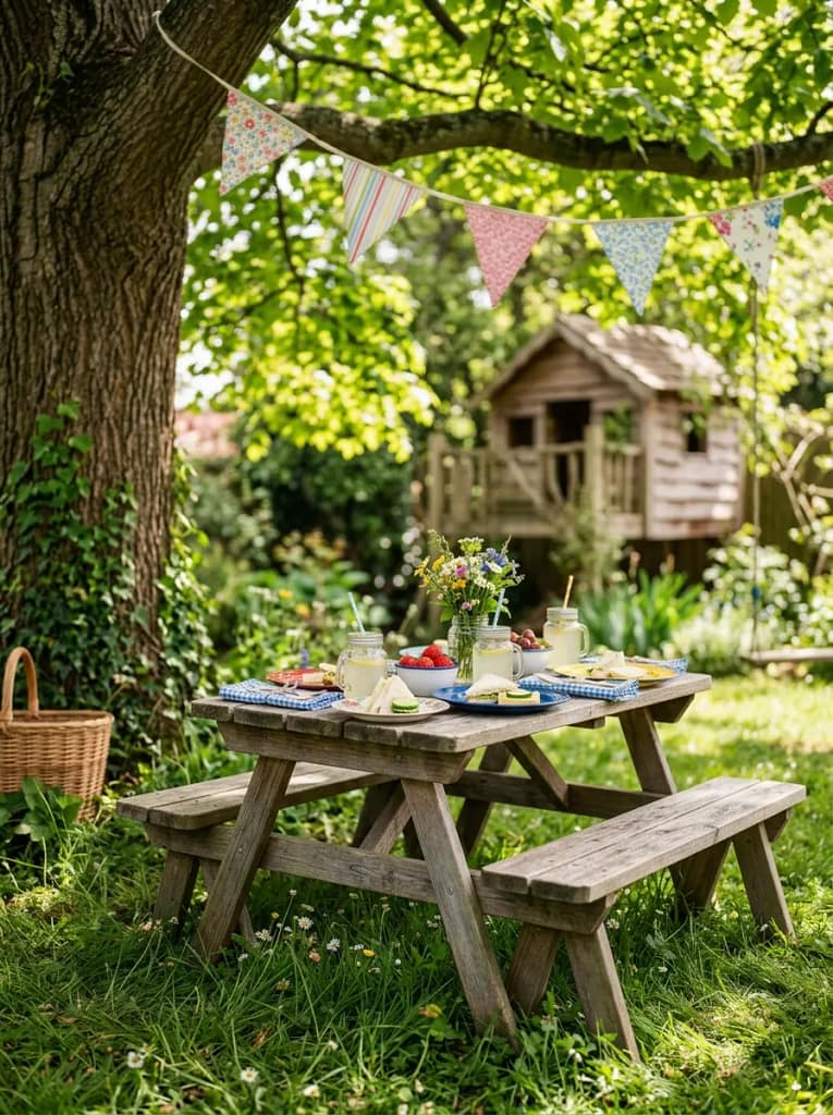 22 Backyard Potluck Table Ideas for Easy Entertaining 22 Kids' Mini Potluck Table