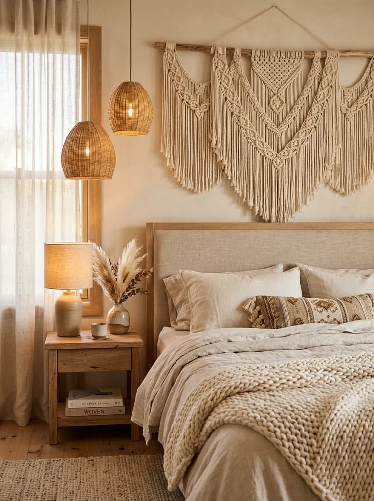 23 Fall Wall Art Ideas for Beautiful Seasonal Style 24 Macrame Tapestry Art