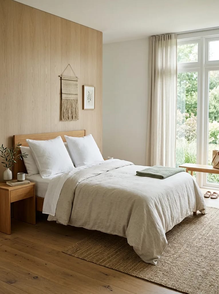20 Bedroom Cooling Ideas for Better Sleep All Night 12 Minimal Bed Styling