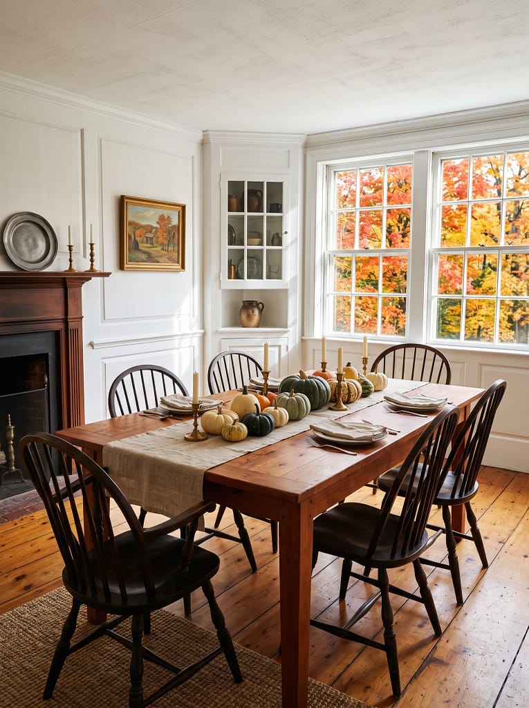 21 Harvest Table Centerpiece Ideas Guests Will Love 21 Mixed Gourd Display