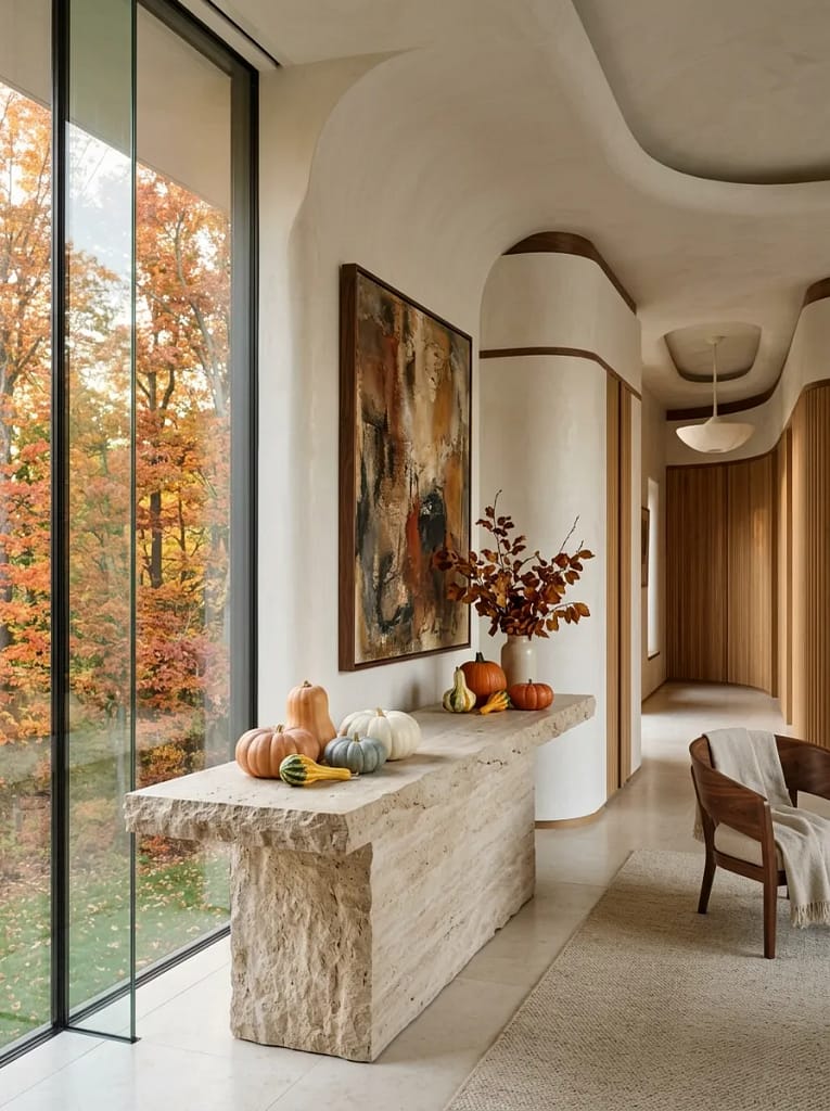20 Pumpkin Gourd Decor Ideas for Charming Fall Homes 21 Modern Organic Pumpkin Styling