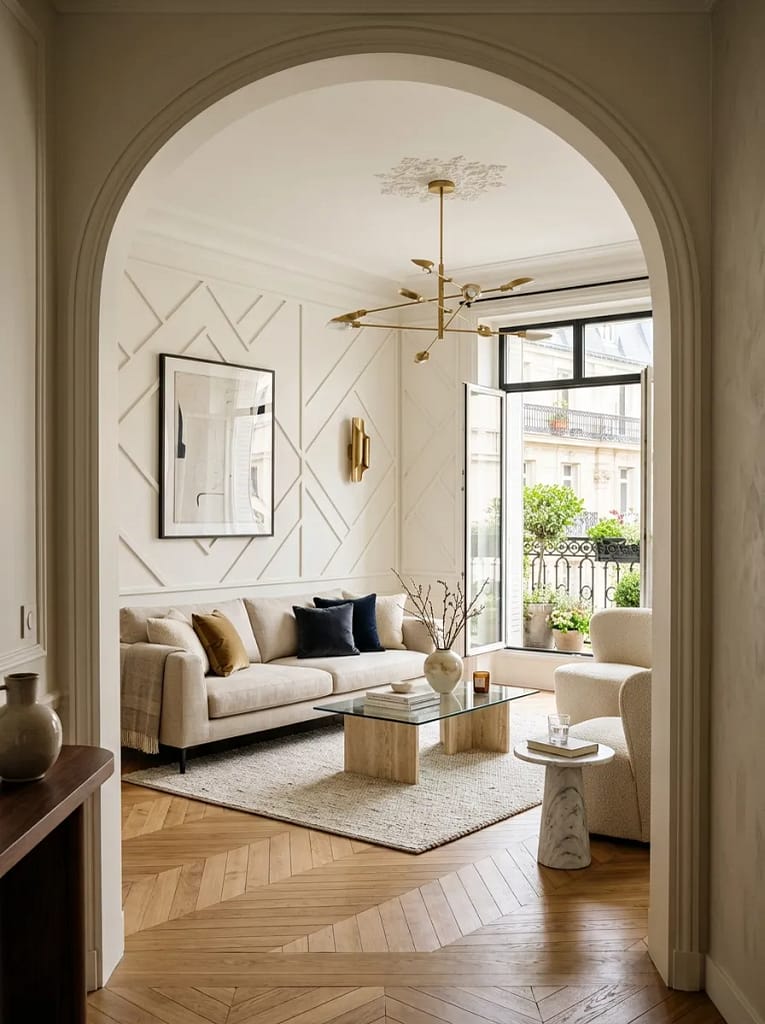 21 Living Room Renovation Ideas That Boost Home Style 9 Modern Wall Trim