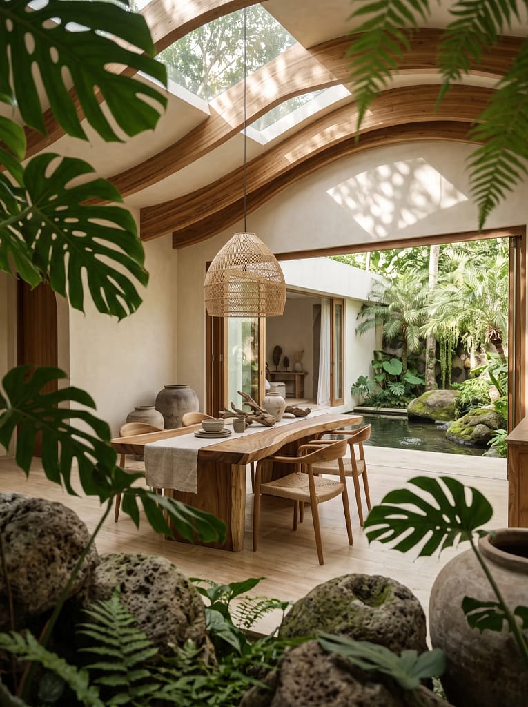 22 Dining Room Decor Ideas for Beautiful Stylish Spaces 19 Natural Organic Dining Room