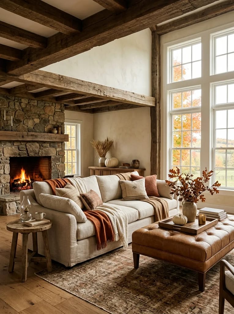 Neutral Linen Sofa