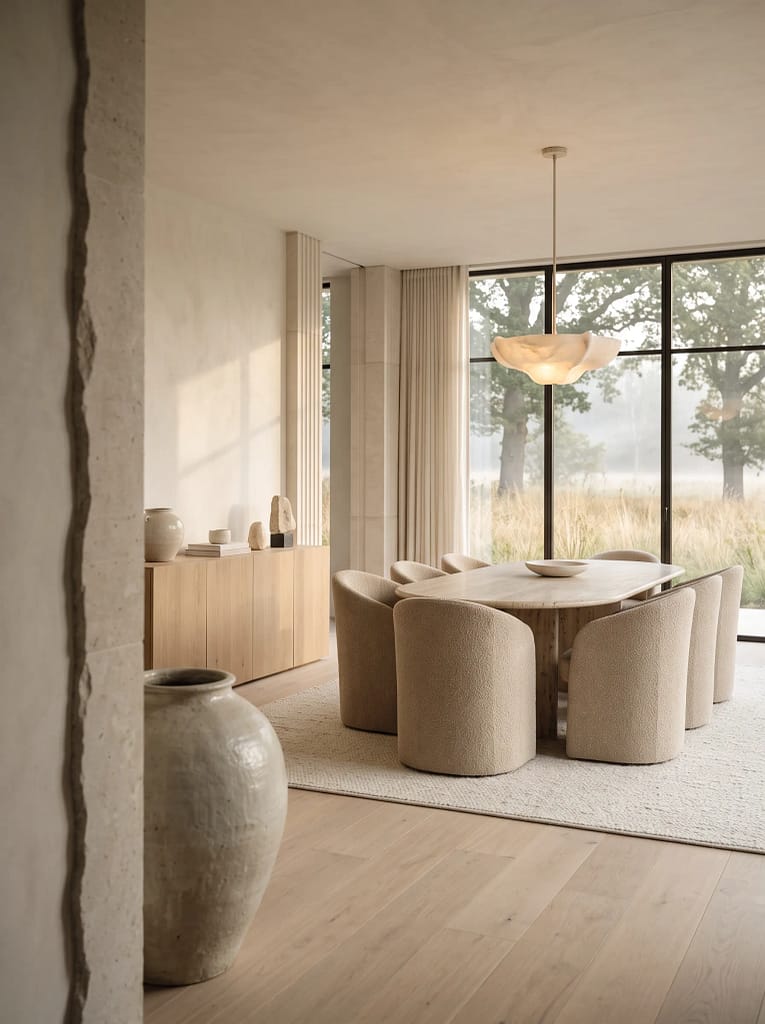 22 Dining Room Decor Ideas for Beautiful Stylish Spaces 21 Neutral Tone Dining Room