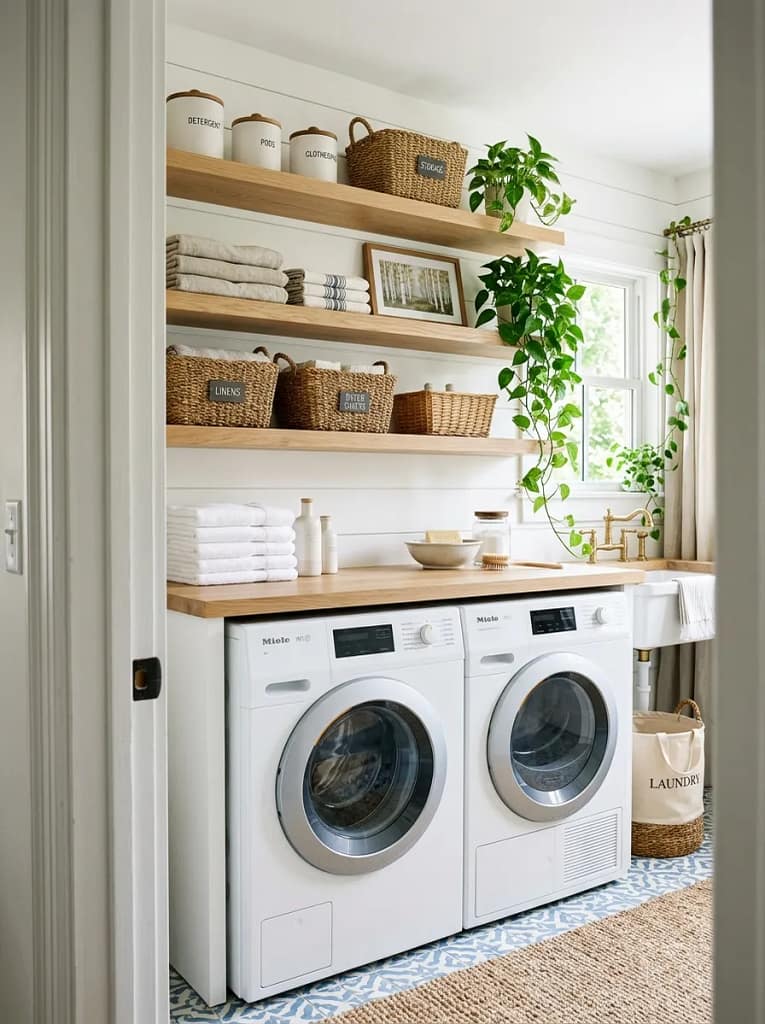 Open Shelving Storage