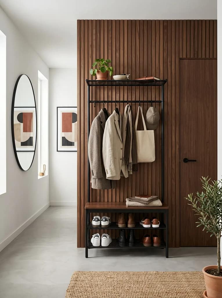 22 IKEA Mudroom Ideas for Smart Entryway Storage 9 PINNIG Hall Tree Combination