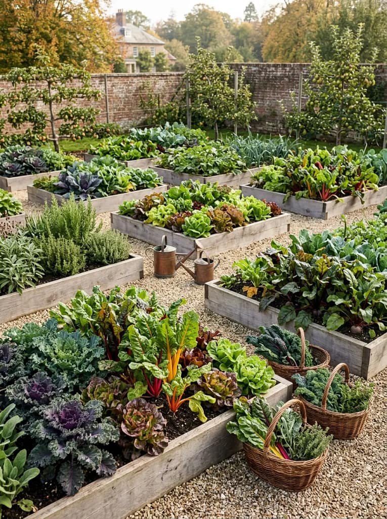22 Autumn Garden Ideas for Dreamy Seasonal Beauty 12 Raised Harvest Garden Beds
