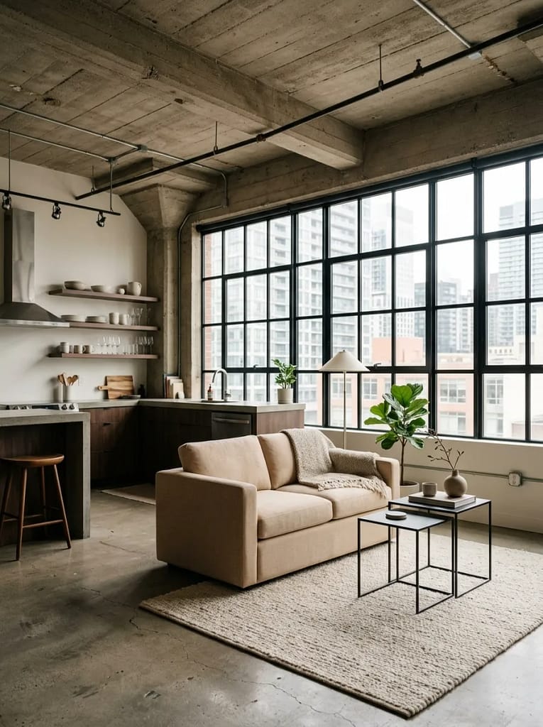 20 Small Living Room Makeover Ideas That Transform 3 Replace a Bulky Sofa with a Compact One