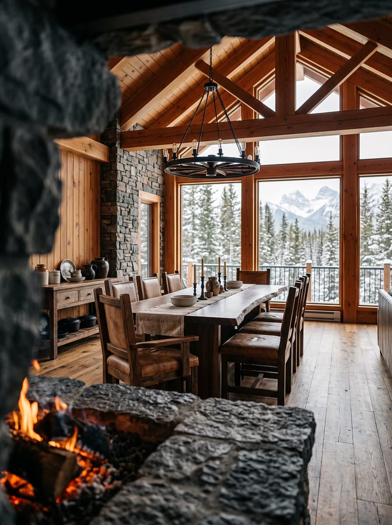 22 Dining Room Decor Ideas for Beautiful Stylish Spaces 12 Rustic Wood Dining Room