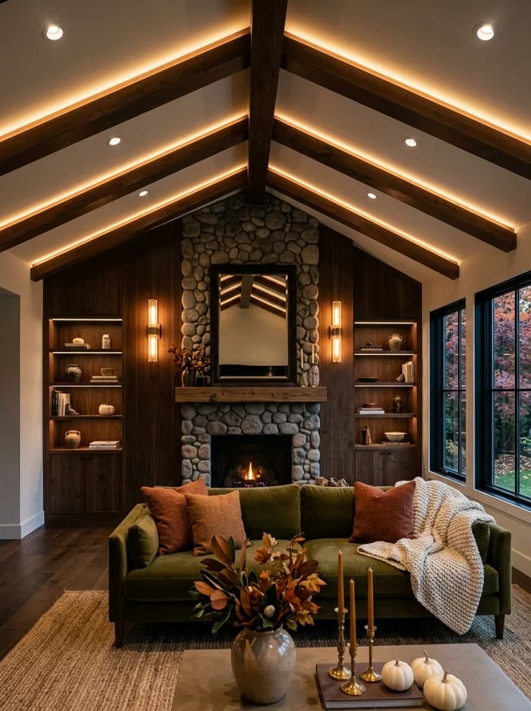 24 Autumn Lighting Ideas for Warm Cozy Evenings 15 Smart Dimmer Lighting