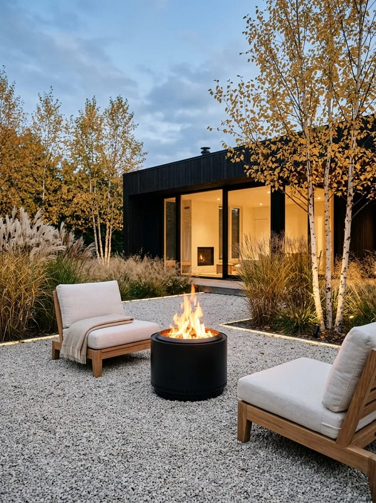 20 Fall Fire Pit Ideas for Cozy Backyard Evenings 4 Smokeless Modern Fire Pit