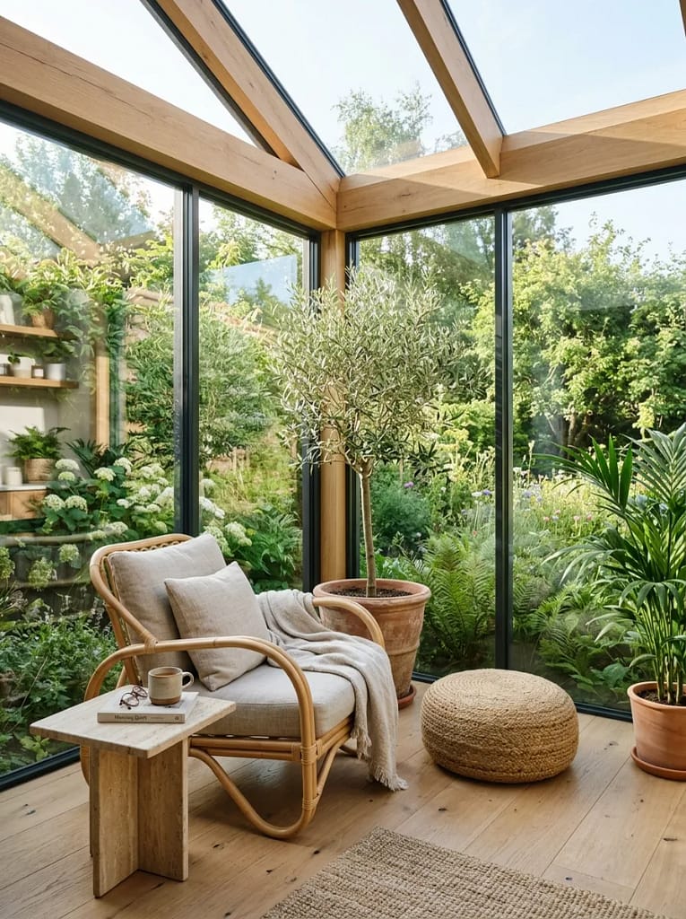 22 Rest Corner Ideas for Peaceful Cozy Home Retreats 7 Sunroom Rest Corner Ideas