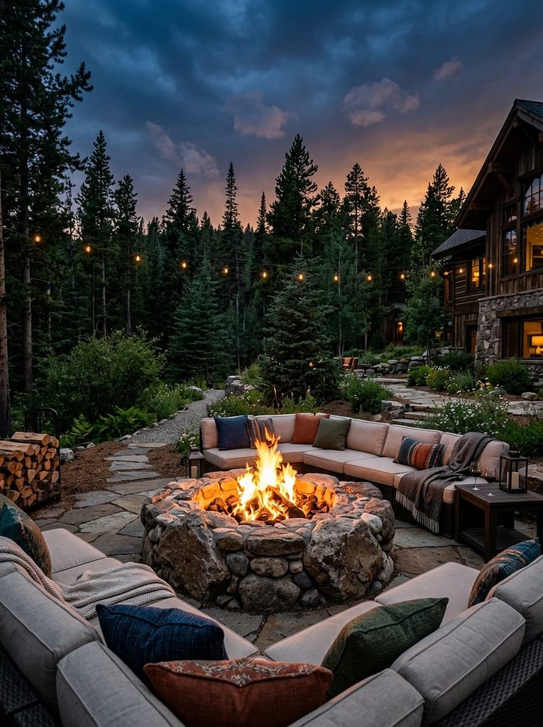 24 Outdoor Modular Seating Ideas for Flexible Comfort 8 Swivel Rocker Chairs