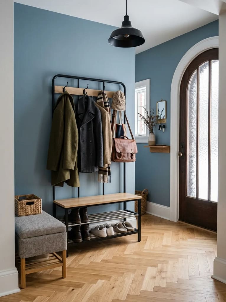 22 IKEA Mudroom Ideas for Smart Entryway Storage 8 TJUSIG Coat Rack Entryway
