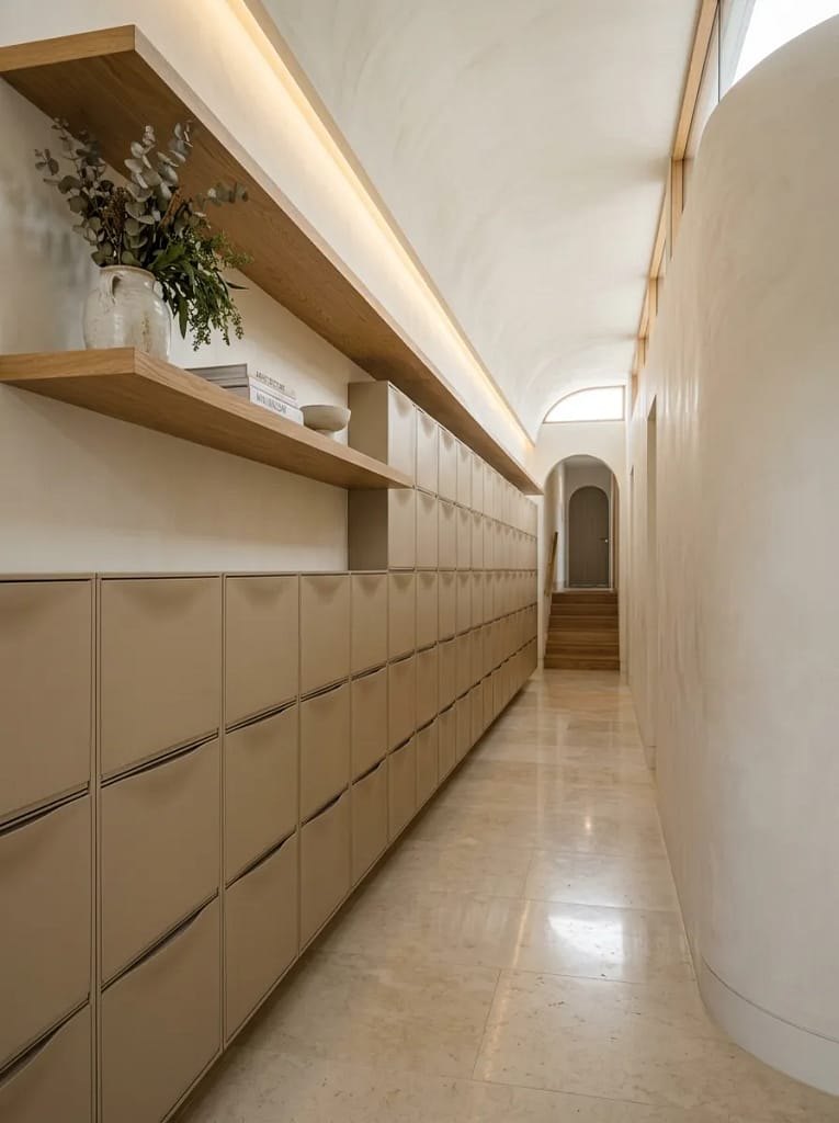 22 IKEA Mudroom Ideas for Smart Entryway Storage 10 TRONES Slim Shoe Storage Wall