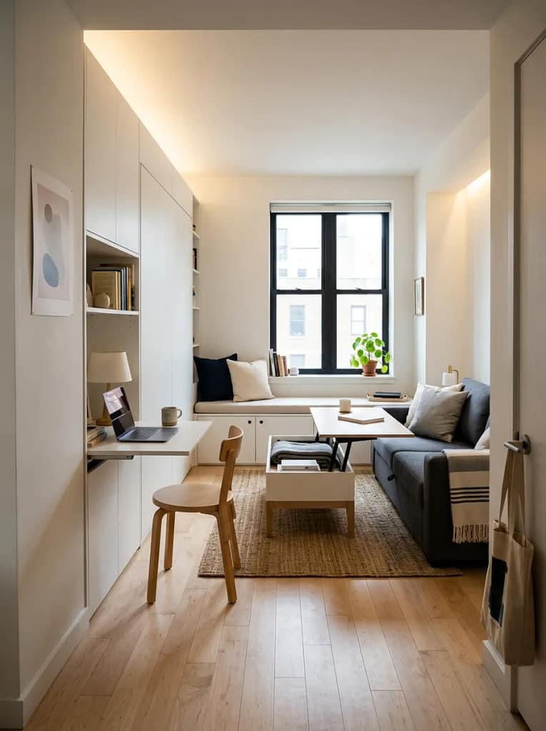20 Small Living Room Makeover Ideas That Transform 10 Upgrade to Multi-Functional Furniture