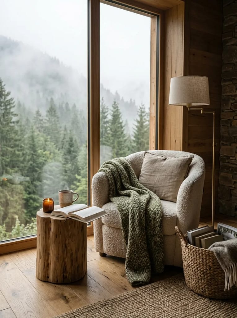 21 Forest Foraging Decor Ideas Full of Rustic Magic 17 Use Tree Stump Side Tables