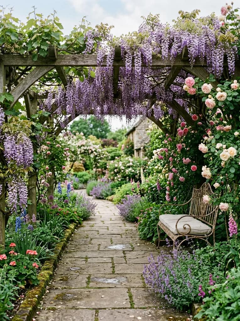 23 Shade Structure Ideas for Cool Outdoor Comfort 10 Vine-Covered Garden Pergola