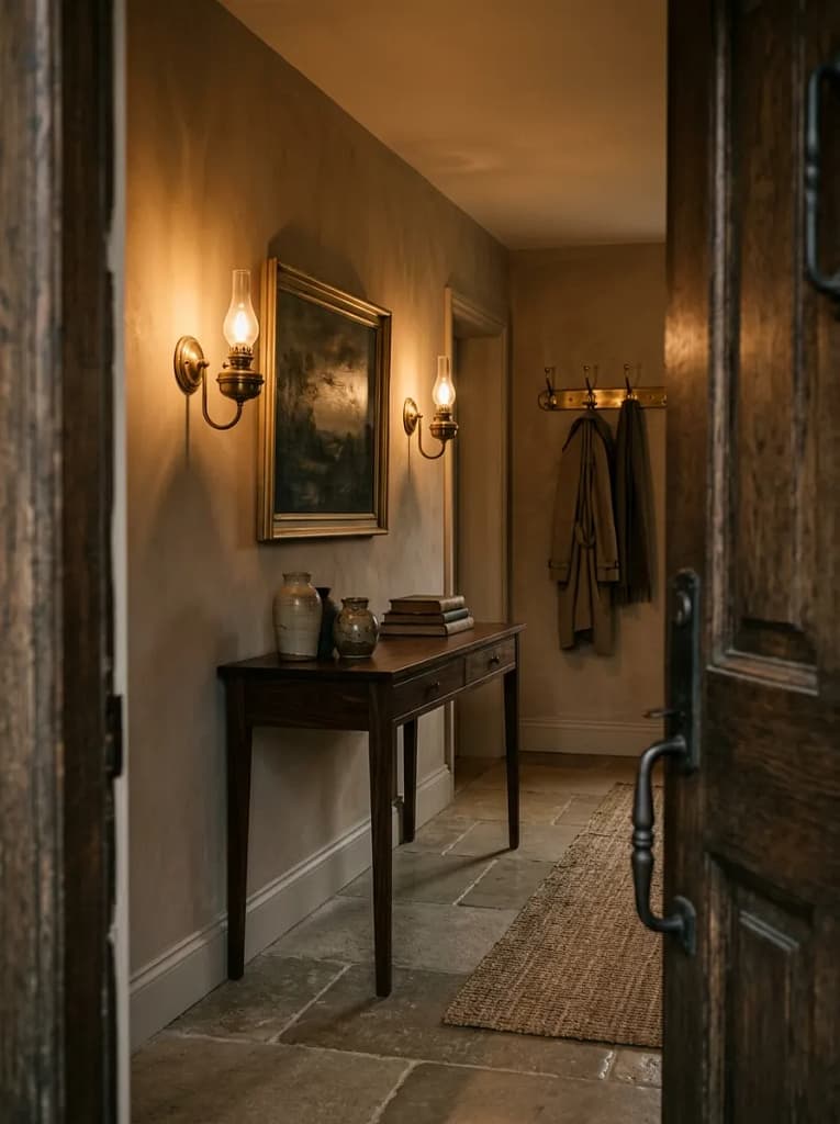 24 Entryway Refresh Ideas for Stylish First Impressions 10 Wall Sconces for Soft Glow